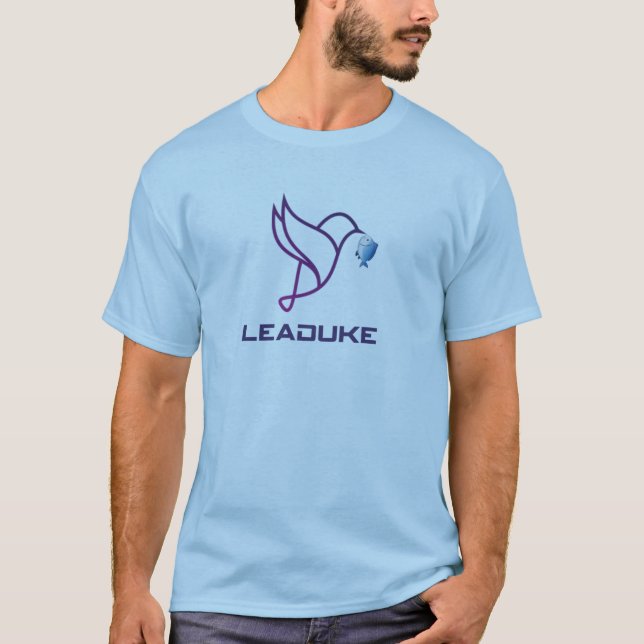 Camiseta Logotipo de aves Leaduke Men T (Frente)