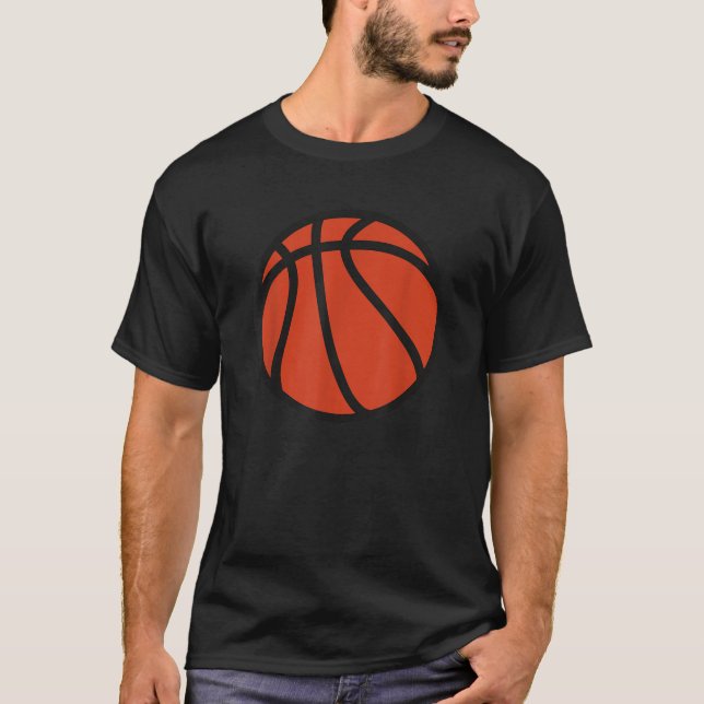 Camiseta Logotipo de basquete (Frente)