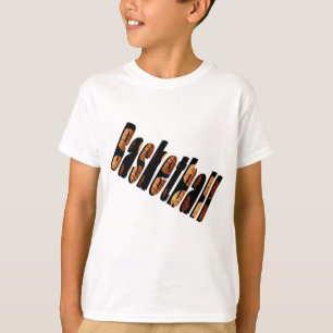 Camiseta Logotipo De Basquete Fabricado A Partir De Bolinha