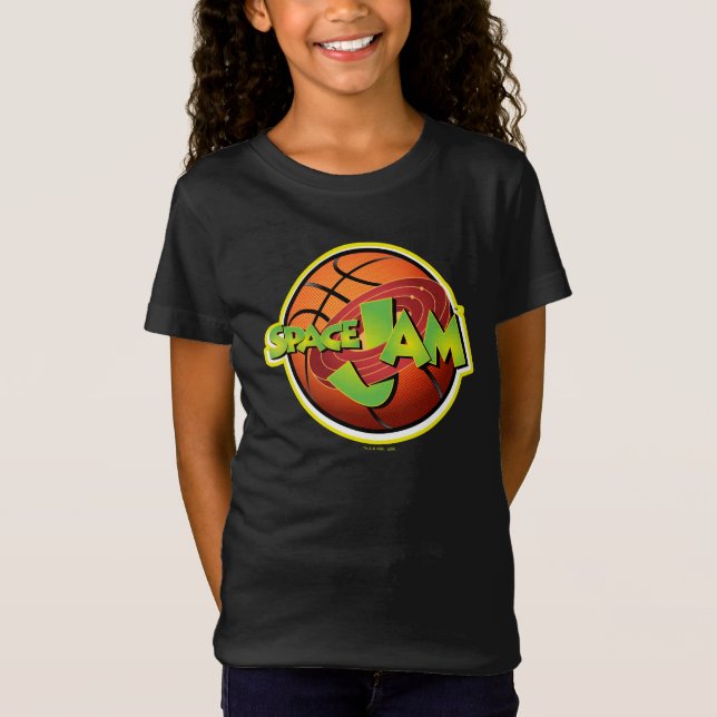 Camiseta Logotipo de Basquetebol do SPACE JAM™ (Frente)