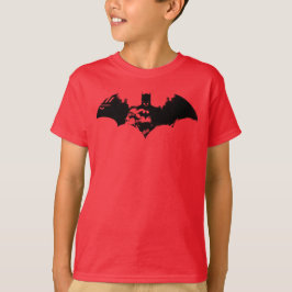 Camiseta Logotipo de Bat Silhouette Batman e Gotham