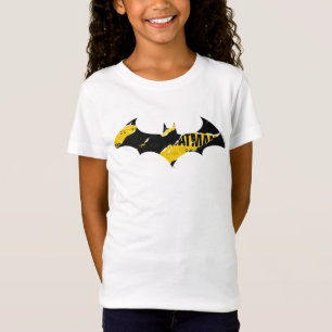 Camiseta Logotipo de Batman de Fita de Cuidado