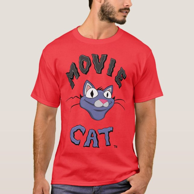 Camiseta Logotipo de Cat de Filme (Frente)