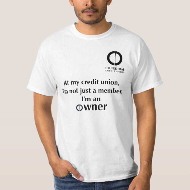 Camiseta Logotipo de CDFCU, proprietário (Frente)