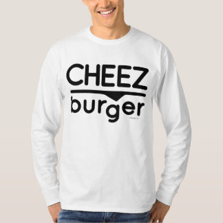 Camiseta Logotipo de Cheezburger (preto)