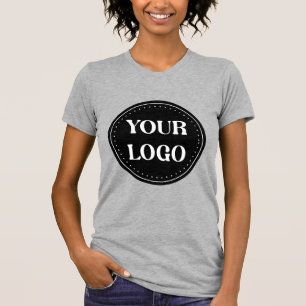 Camiseta Logotipo de código QR preto elegante, minimalista