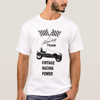 Camiseta logotipo de competência do vintage