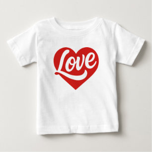 Camiseta Logotipo de Coração de Amor – Símbolo Romântico Ve