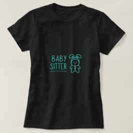 Camiseta Logotipo de Creche Dia de Cuidados Infantis Marca 