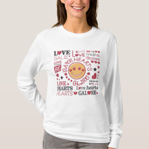 Camiseta Logotipo de desenho animado