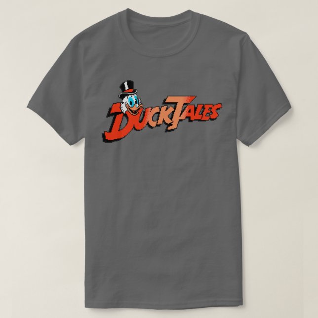 CAMISETA LOGOTIPO DE DUCKTALES (Frente do Design)