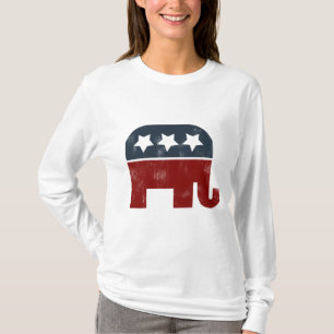 Camiseta Logotipo de elefante GOP