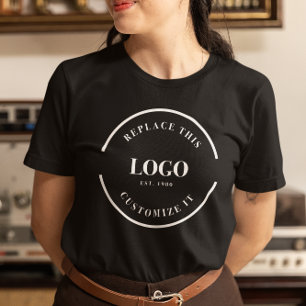 Camiseta Logotipo de empresa Funcionarios personalizado