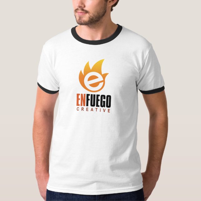 CAMISETA LOGOTIPO DE ENFUEGO (Frente)