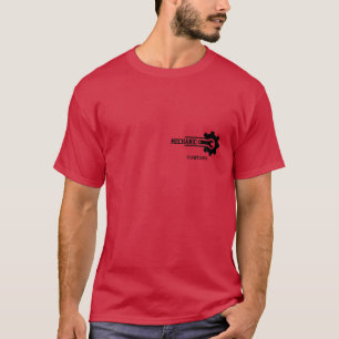 Camiseta Logotipo de Engrenagem Mecânica – Design Automotiv