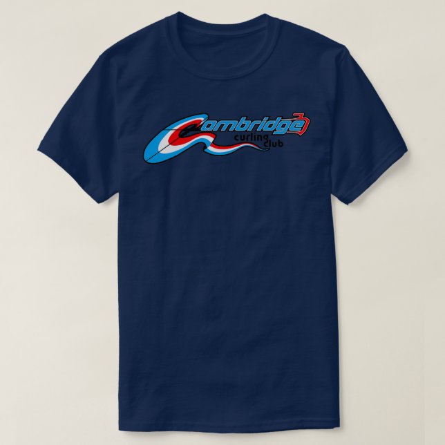 Camiseta logotipo de enrolação de cambridge (Frente do Design)