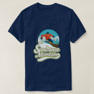Camiseta logotipo de esqui da Sundance Mountains