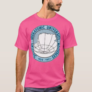 Camiseta Logotipo de Expedição Antártica da Universidade Mi