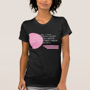 Camiseta Logotipo de Fé Geométrica Rosa Jesus Christian S