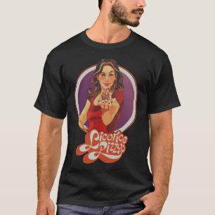 Camiseta logótipo de filme de pizza de alcaçuz Clássica 
