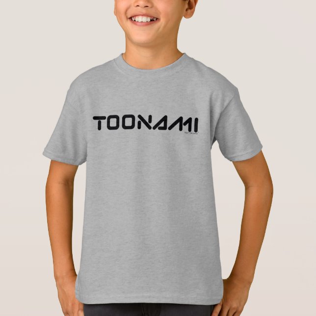 Camiseta Logotipo de fonte digital Toonami (Frente)