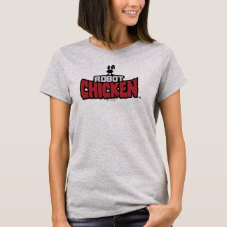 Camiseta Logotipo de galinha robô