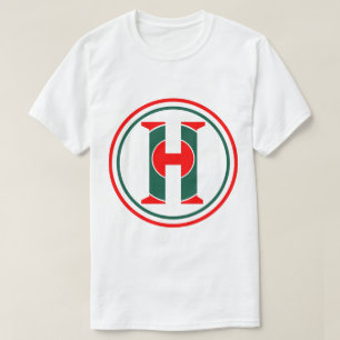 Camiseta Logotipo de Letra H Moderna