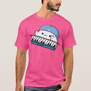 Camiseta Logotipo de linha bongo Cat K-Pop Meow