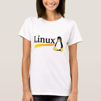 Camiseta Logotipo de Linux com produtos de Tux