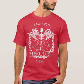Camiseta Logotipo de mercúrio