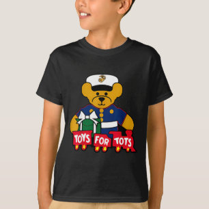 Camiseta Logotipo de Natal Toys For Tots
