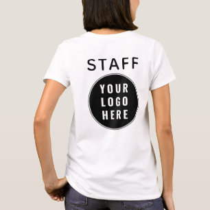 Camiseta Logotipo de Negócios Simples Evento Corporativo Eq