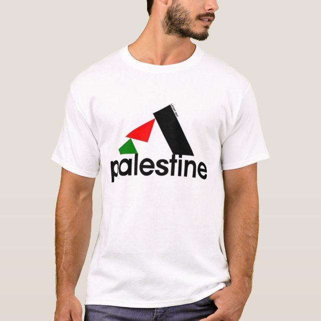 Camiseta Logotipo de Palestina (Frente)