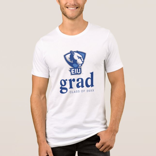 Camiseta Logotipo de Panthers da Universidade Oriental de I (Frente)