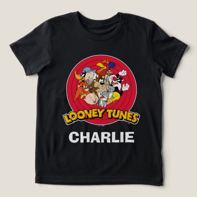 Camiseta Logotipo de Personagem Looney Tunes™ (Design frontal)