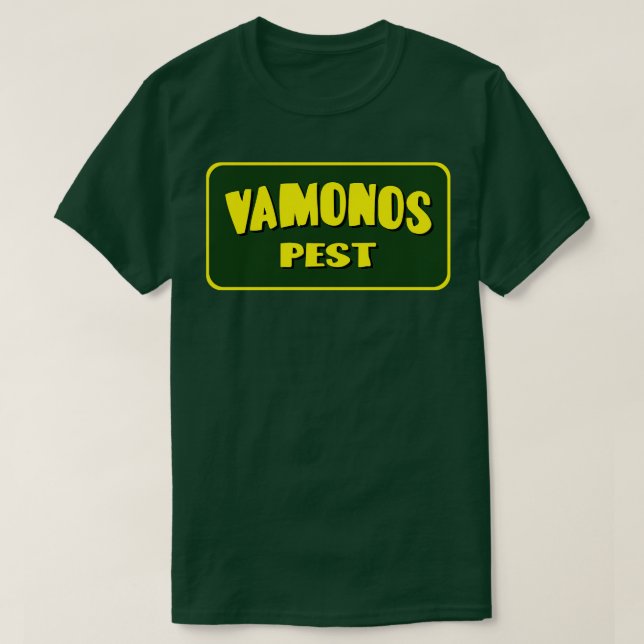 Camiseta Logotipo de Pest Vamonos (Frente do Design)