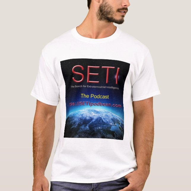 Camiseta LOGOTIPO DE Podbean SETI (Frente)