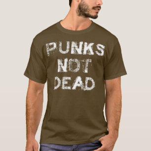 Camiseta Logotipo de punk sem morto