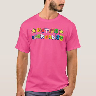 Camiseta Logotipo de Recriação Retroativa