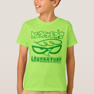 Camiseta Logotipo de rosto do laboratório do Dexter