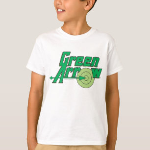 Camiseta Logotipo de seta verde
