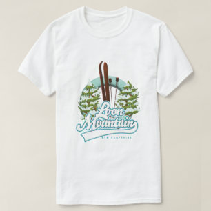 Camiseta Logotipo de ski Loon Mountain New Hampshire