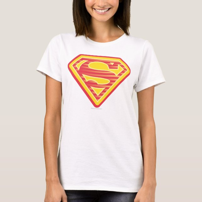 Camiseta Logotipo de Supergirl Far-Out (Frente)