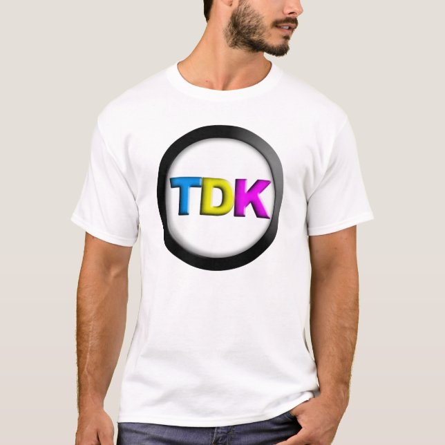 Camiseta Logotipo de TDK (Frente)