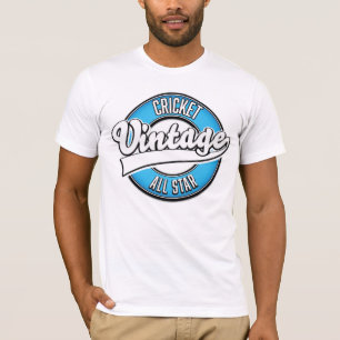Camiseta Logotipo de todos os astros Cricket Vintage