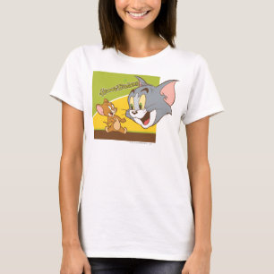 Camiseta Logotipo de Tom e Jerry Hanna Barbera