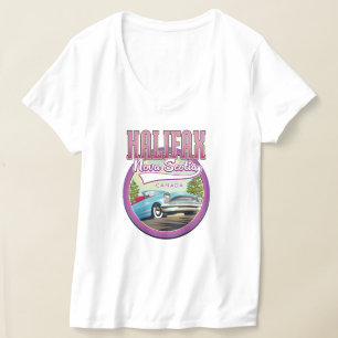Camiseta logotipo de viagem Halifax Nova Escócia