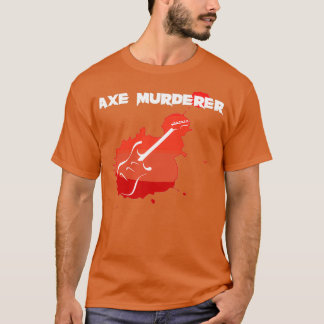 Camiseta Logotipo de Violão Assassino Ax