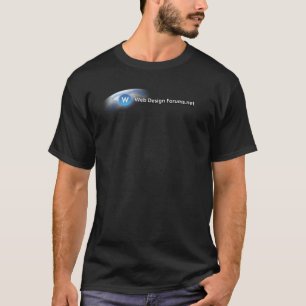 Camiseta Logotipo de WDF/título/rusga pretos da terra