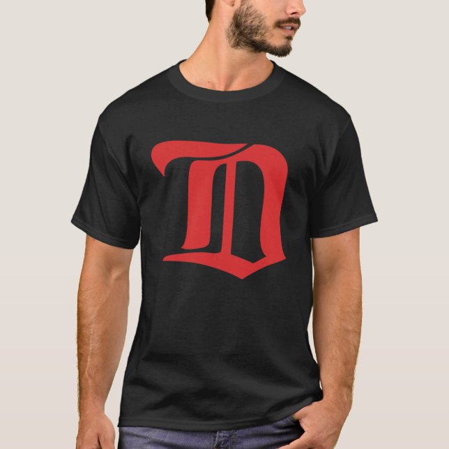 Camiseta Logotipo Detroit Red Wings D   (Frente)